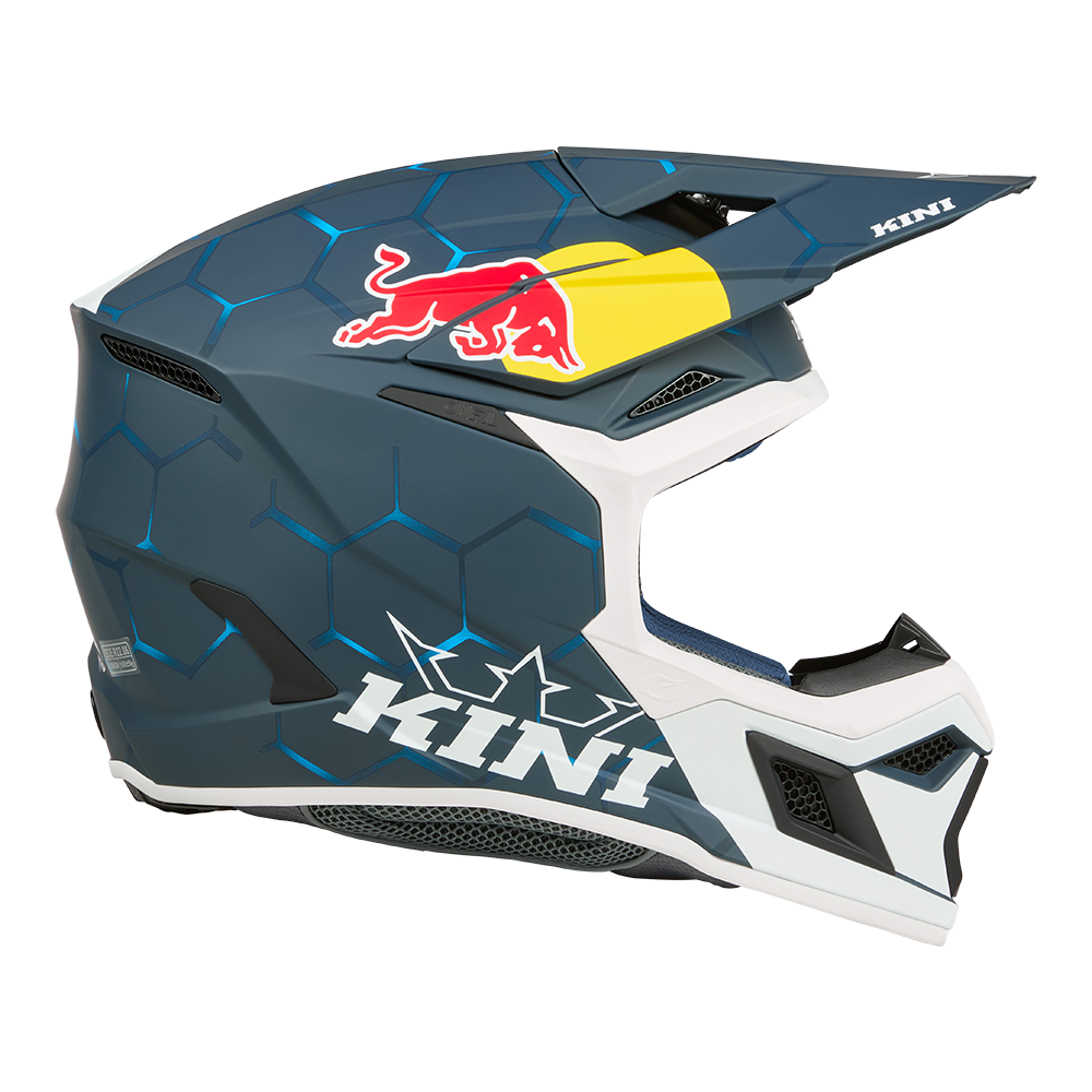 Детска мотокрос каска KINI RED BULL MX3 1.0-BLUE/WHITE_6